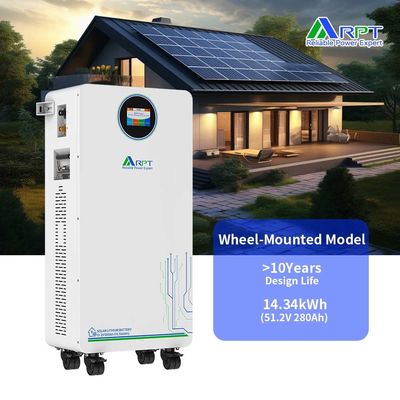 RPT Battery 51.2V New Home Wheeled Power System Lithium Ion 280Ah/300Ah/314Ah/345Ah Energy Storage Battery